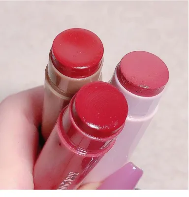3 Color Shaqinuo Moisturizing Lip Balm Lipstick Set